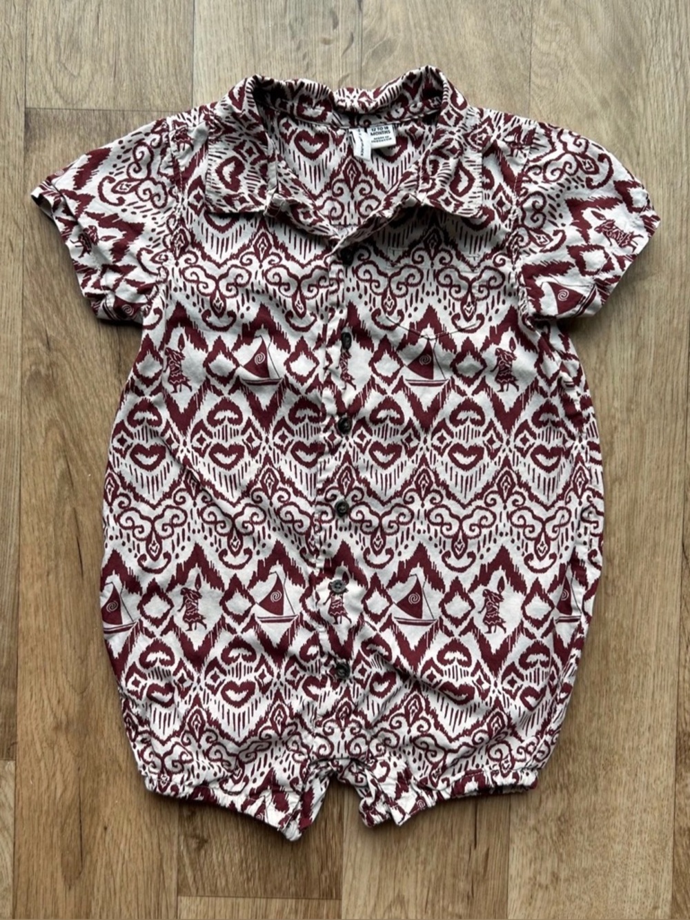 Janie and Jack x Disney Moana Romper